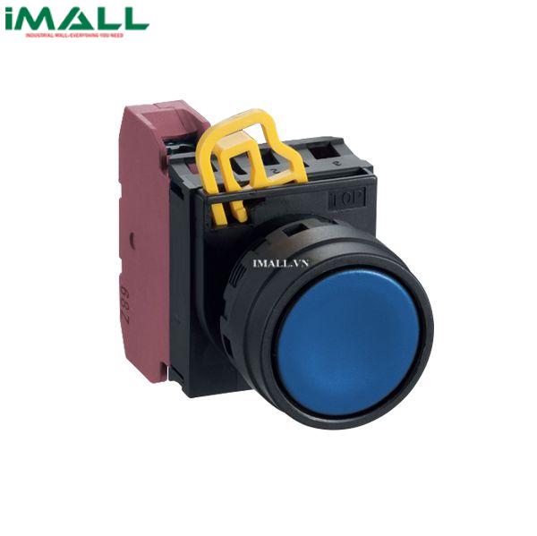 Nút nhấn nhả IDEC YW1B-M1E01S 1NC 22mm (Xanh dương)