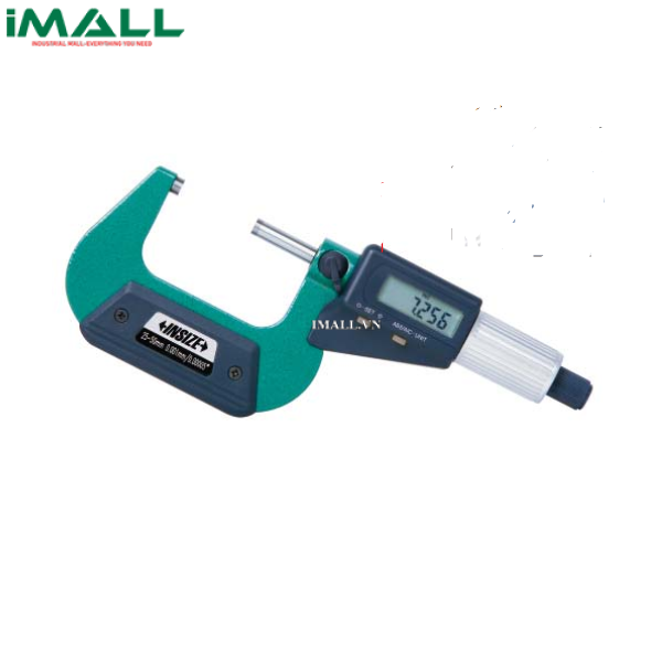 Panme đo ngoài điện tử INSIZE 3102-175 (150-175mm/6-7"; 0.001mm, xuất dữ liệu)