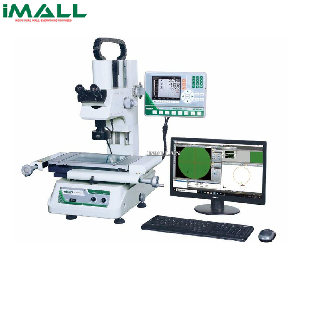 Kính hiển vi đo lường INSIZE ISD-VMM235D (300x200mm; 30X; 114X; Một thị kính)