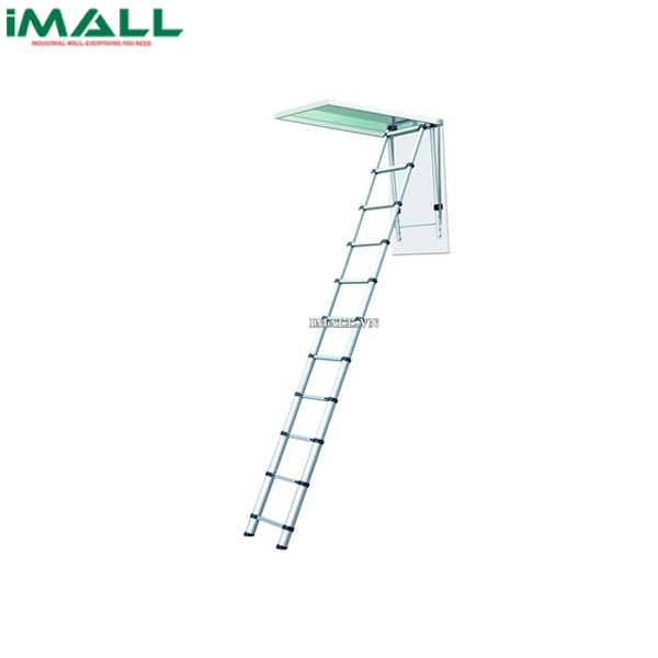 Thang nhôm rút gác xếp Nikawa DLTL110