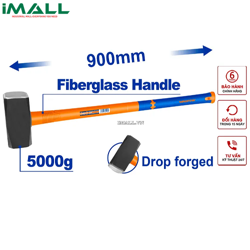 Bụa tạ 5kg 900mm Wadfow WHM2350