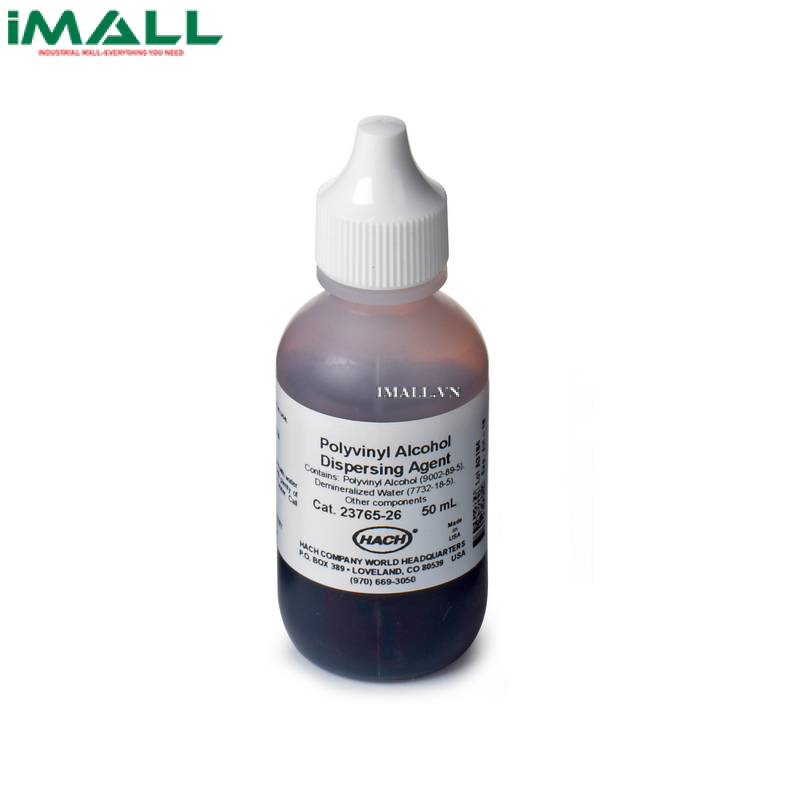 Thuốc thử rượu polyvinyl Hach 2376526 (50 mL)