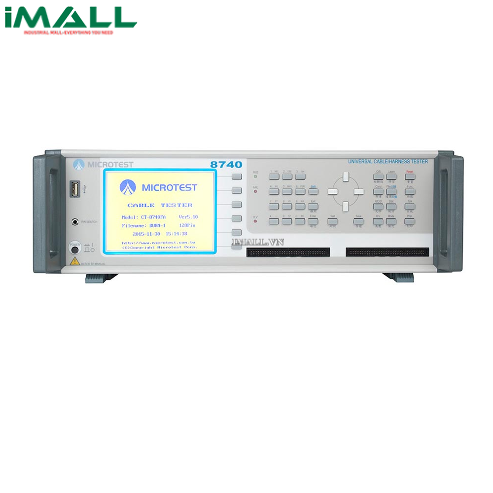 Máy kiểm dây an toàn, cáp chính xác 4 dây MICROTEST 8761FA (1,5KVDC; 1KVA)