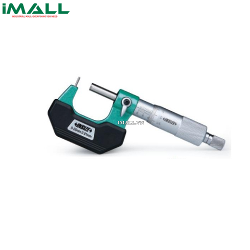 Panme đo độ dày ống INSIZE 3261-25A (0-25mm/đầu đo trụ)