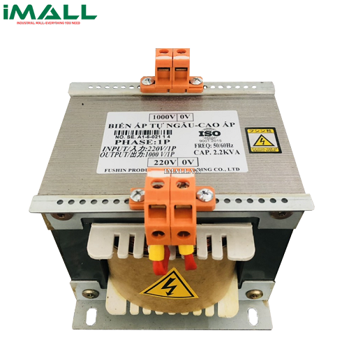 Biến áp cách ly 3P 690V/380V 160VA Fushin BTA2-3P-160VA(69/38)