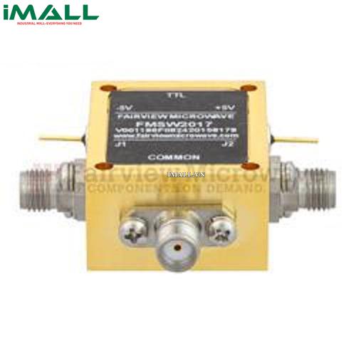 Bộ chuyển mạch PIN Diode SPDT Fairview Microwave FMSW2017 (50 Ohm, 2GHz - 26.5 GHz, +30 dBm, SMA Female)