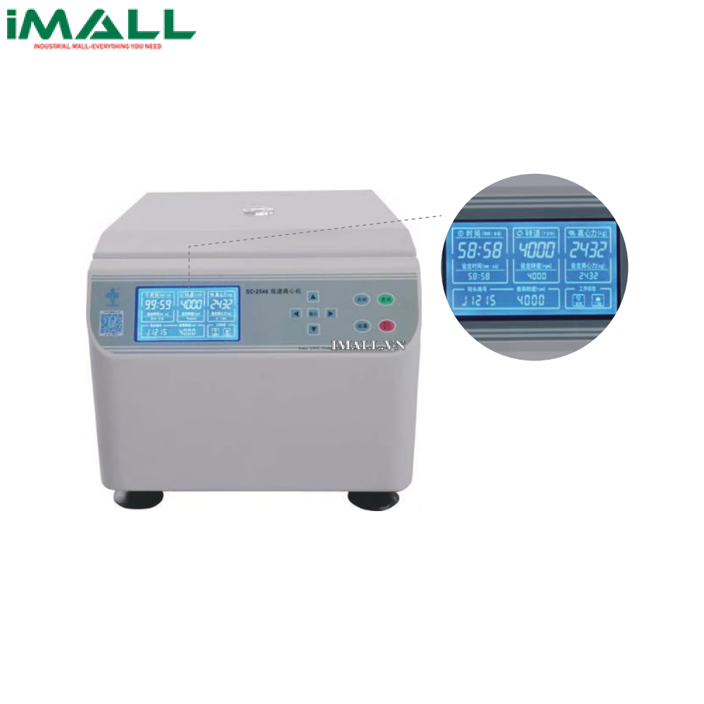Máy ly tâm tốc độ thấp Zonkia SC-2546 (4000rpm, 12×15ml/20ml)