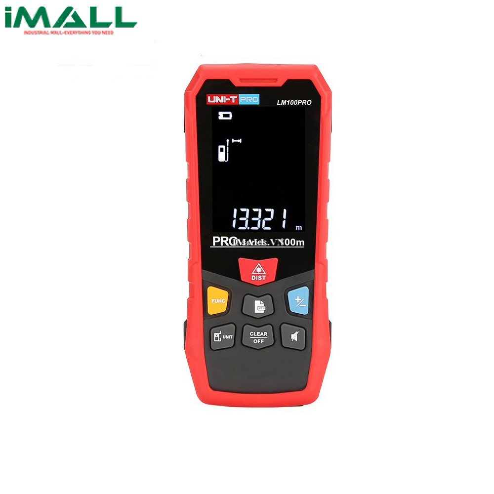 UNI-T LM100PRO Laser Distance Meter (100m, IP65, level digital)