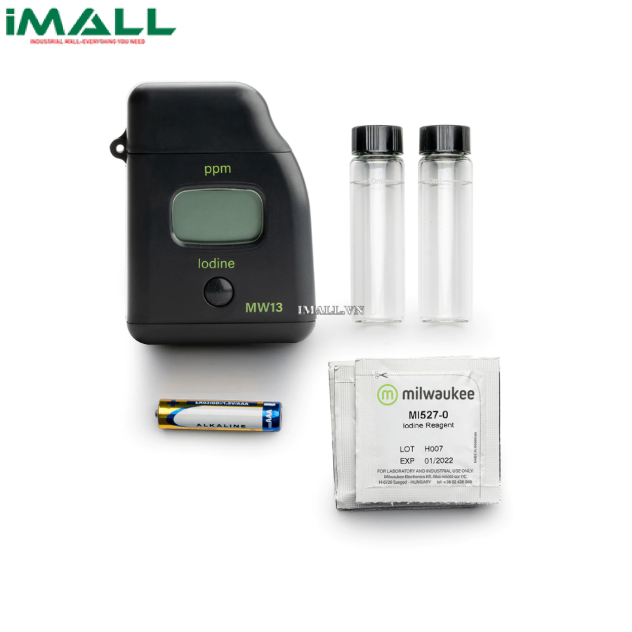 Máy đo nồng độ Iodine Milwaukee MW13 (0.0~12.5ppm)