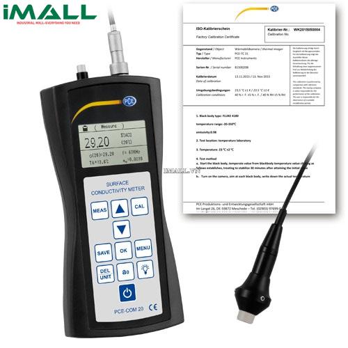 Thiết bị đo độ dẫn điện kim loại PCE COM 20 (0.3~65 MS/m)