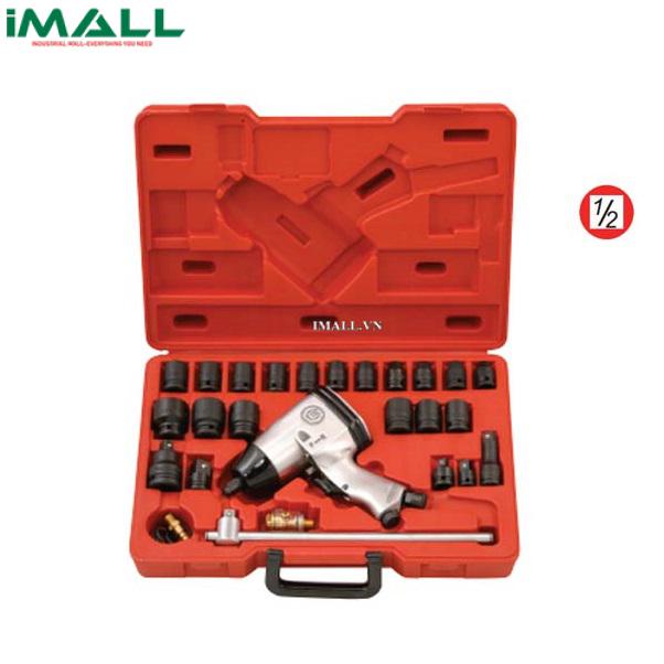 Bộ Dụng Cụ Súng Và Khẩu 1/2" 27 Chiếc Hệ Mét GENIUS GS-425K