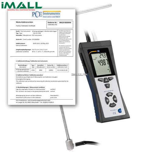 Máy đo áp suất, tốc độ gió đường ống PCE HVAC 2-ICA