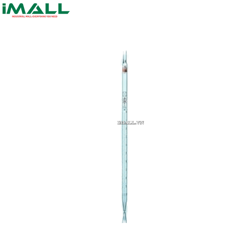 Pipet thẳng thủy tinh 25ml, loại B chia vạch cuối, Duran 243433408