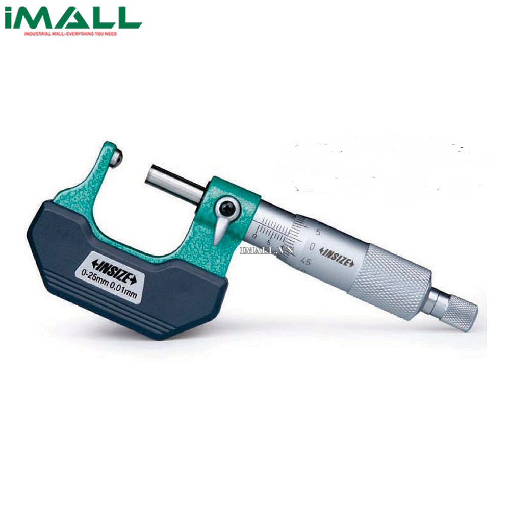 Panme đo độ dày thành ống cơ khí INSIZE 3260-50A (25-50mm; 0.01mm; loại A)