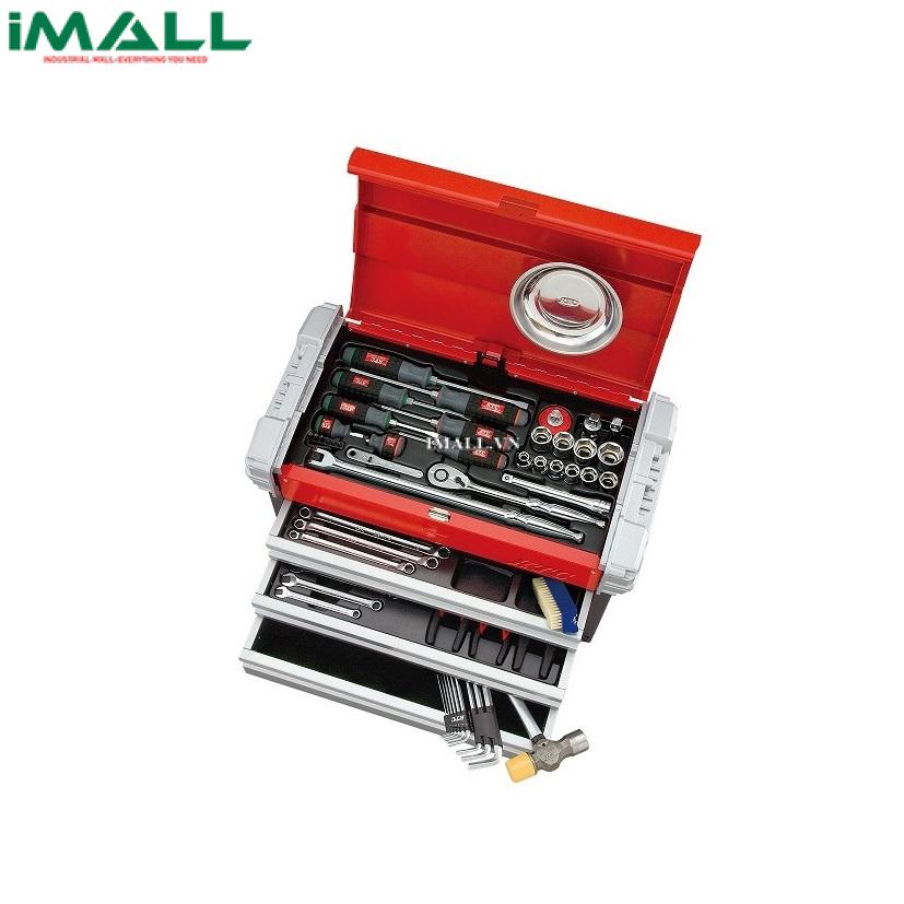 Bộ dụng cụ sửa chữa di động KTC SK-3650EZ (1 hộp đựng, 66 chi tiết)