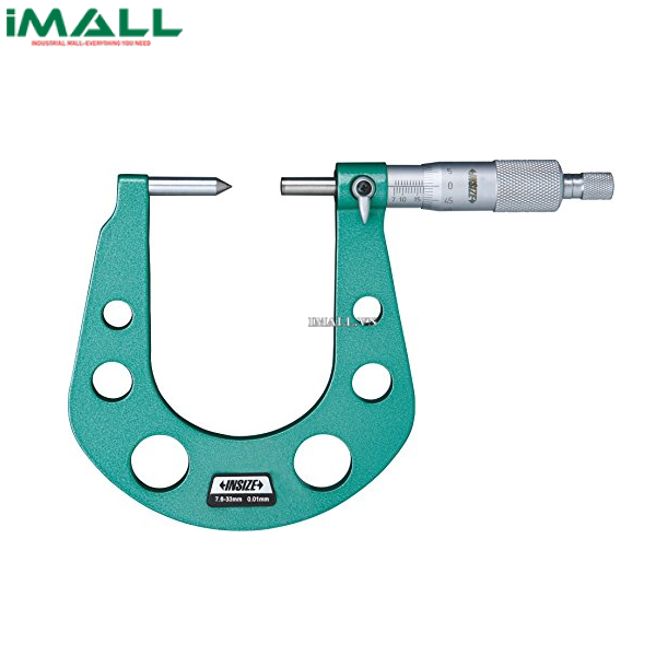 Panme đo độ dày đĩa phanh cơ khí INSIZE 3288-33A (7.6-33mm; 0.01mm)