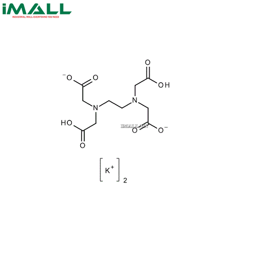 Hóa chất Ethylenedinitrilotetraacetic acid dipotassium salt dihydrate GR để phân tích (C₁₀H₁₄K₂N₂O₈ * 2H₂O, Chai nhựa 100g) Merck 1048190100