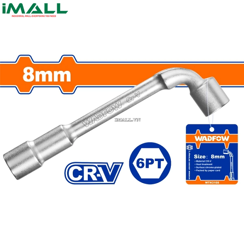 Đầu tuýp tay vặn chữ L 8mm Wadfow WTH3108