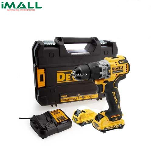 Máy khoan dùng pin 12V DeWALT DCD706D2-KR (SET 2Ah)
