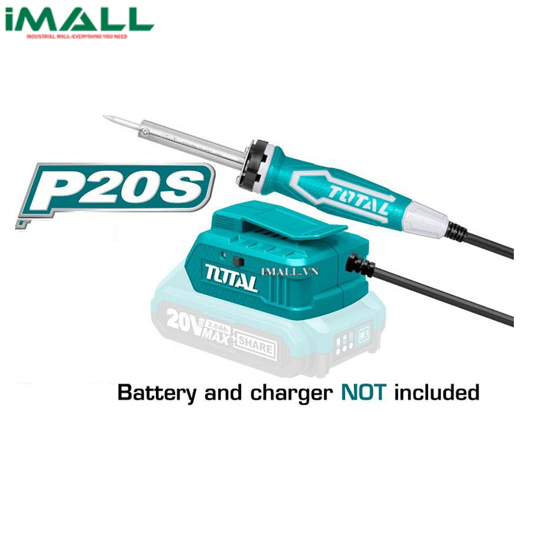 Mỏ hàn dùng pin 20V (40W) Total TSILI2001