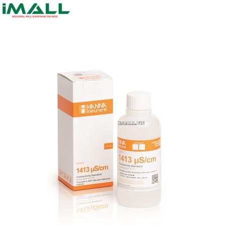 Dung Dịch Hiệu Chuẩn Độ Dẫn (EC) 1413 µS/cm, Chai 250mL HANNA HI7031M