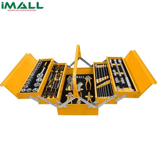 Bộ đồ nghề đựng trong hộp sắt 59 chi tiết INGCO HTCS15591