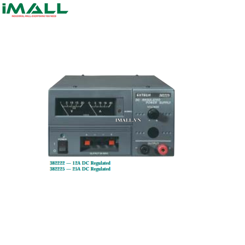Nguồn một chiều Extech 382203 (3A, 0-30V,5V, 12V, chỉ thị kim)