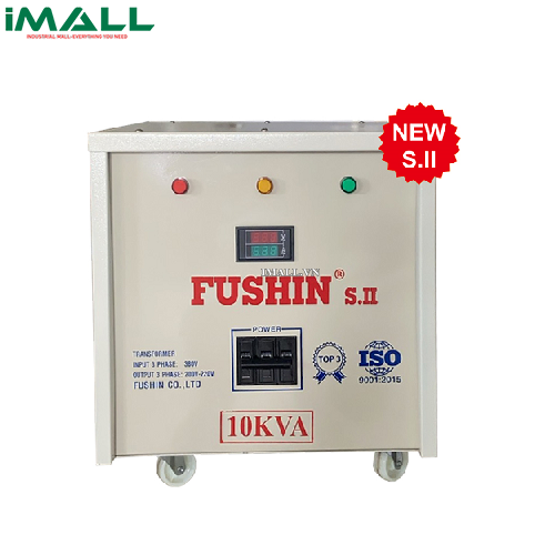 Biến áp cách ly 3P 380V/220V 6KVA - Dây Đồng Fushin S.IICC3P-6K
