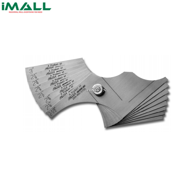 Bộ thước đo mối hàn góc 8 miếng G.A.L CAT 82