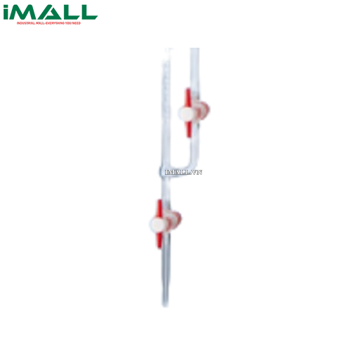 Micro buret khóa PTFE 5ml Duran 243212208