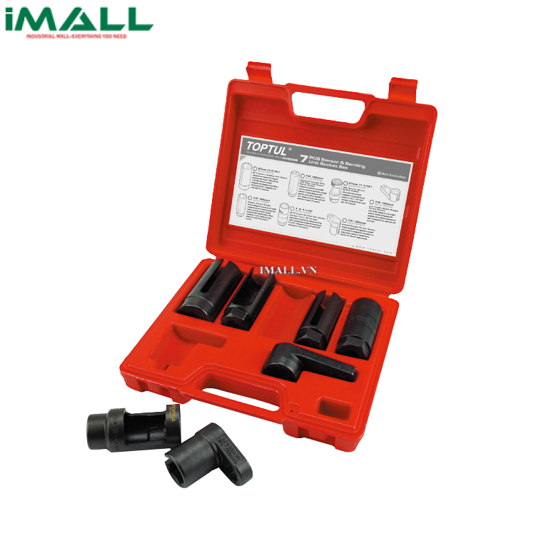 Bộ tuýp tháo cảm biến xe hơi 7 món  TOPTUL JGAI0701