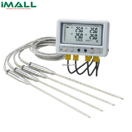 Máy ghi dữ liệu nhiệt độ skSATO SK-L400T (8191-00) (4 kênh kiểu K, -202.0~1372°C)
