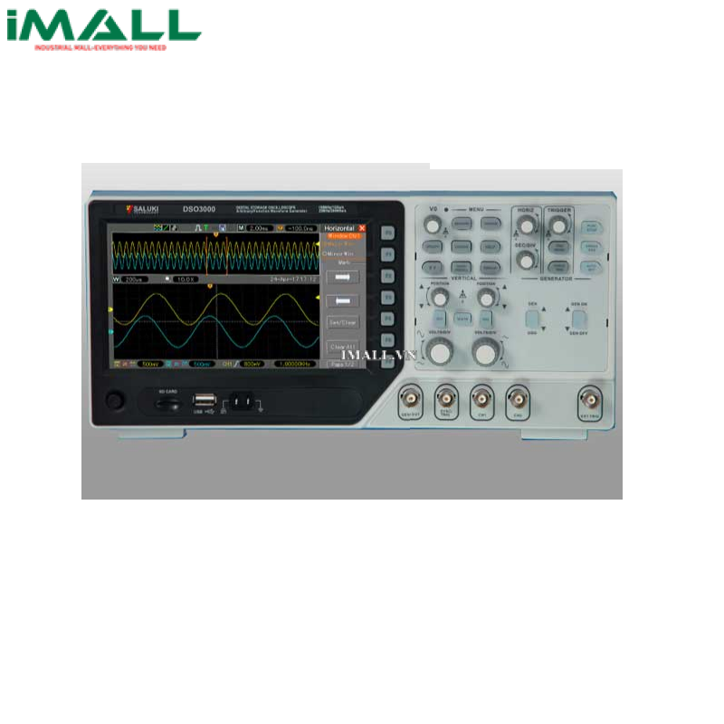 Máy hiện sóng Saluki DSO3072 (70Mhz, 2 kênh, 1Gsa/s)