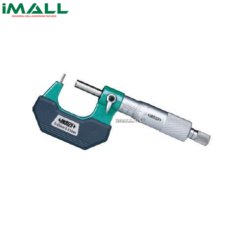 Panme đo độ dày ống INSIZE 3261-25BA (0-25mm/đầu đo trụ)
