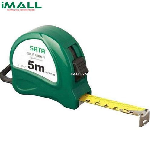 Thước cuốn thép 5.0m Sata 91314A