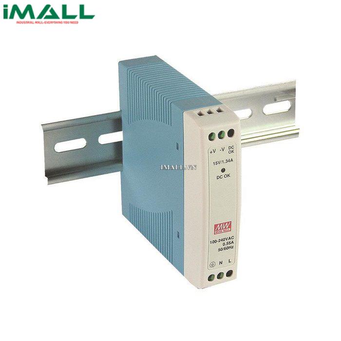 Bộ nguồn Meanwell MDR-10-15 (15V 10W 0.67A)