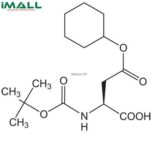 Hóa chất Boc-Asp(OcHx)-OH (C₁₅H₂₅NO₆; Chai nhựa 100 g) Merck 8530300100