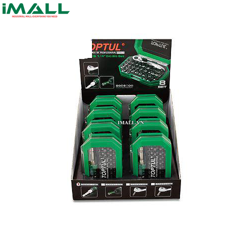 Bộ tuốc nơ vít 35 chi tiết TOPTUL GACW3501S (1/4 inch)