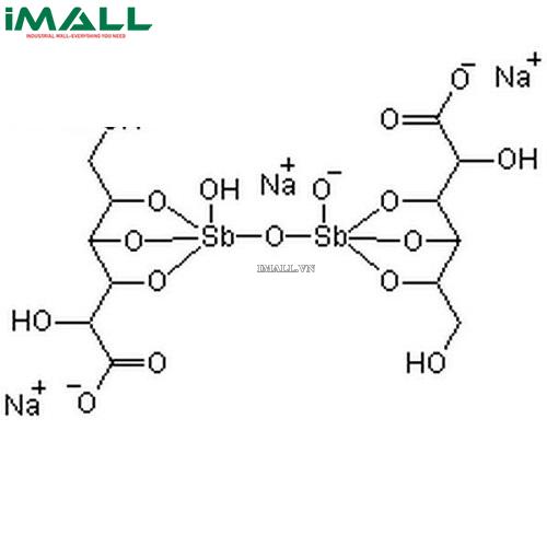 Hóa chất Sodium Stibogluconate (C₁₂H₁₇O₁₇Sb₂ · 3Na · 9H₂O, ống nhựa 1gm) Merck 567565-1GM US1567565-1GM