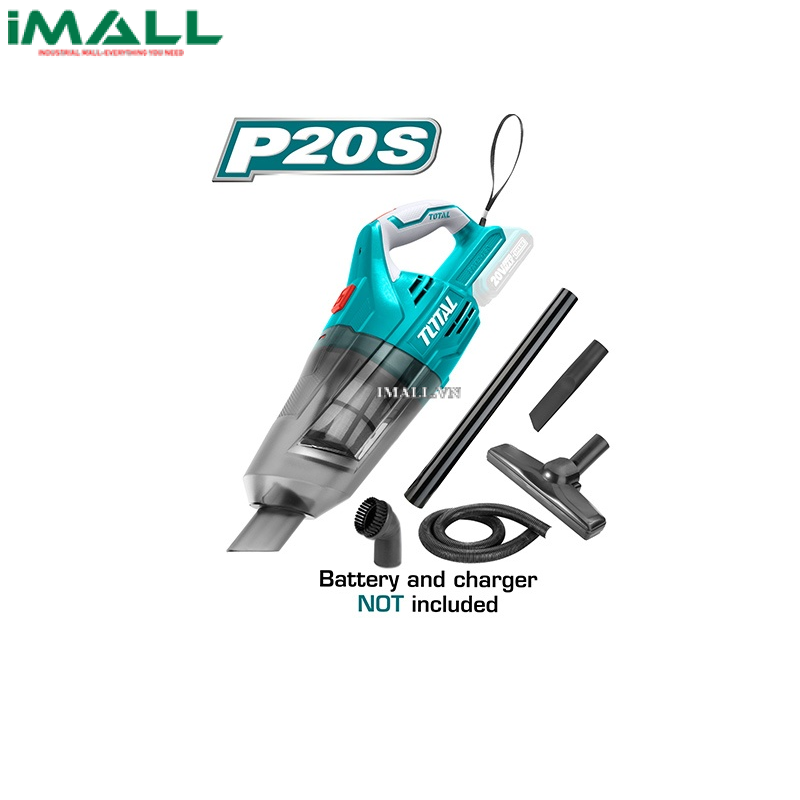 Máy hút bụi dùng pin (20V) Total TVLI2001