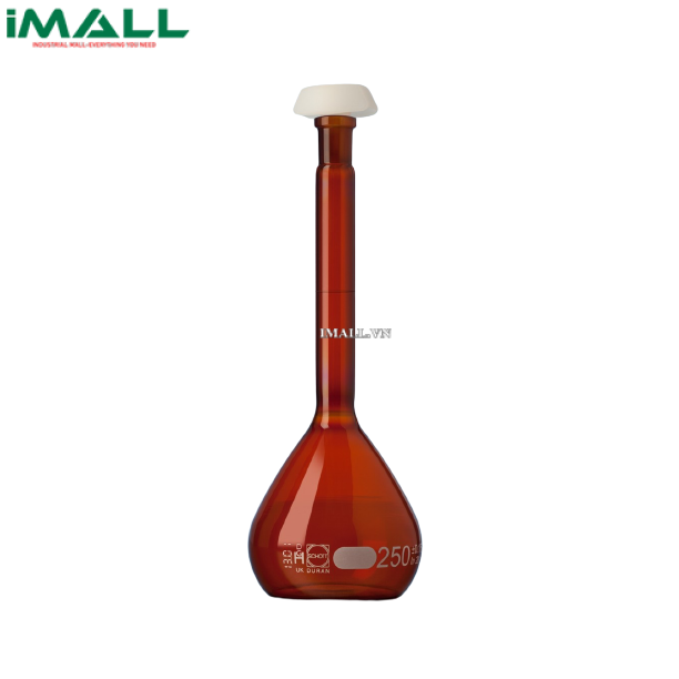Bình định mức nâu 10/19, 10ml Schott Duran 246761059