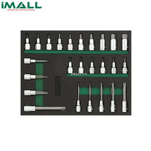 Bộ tuýp đầu vít 1/2" 25 chi tiết Toptul GVB2503