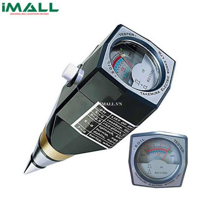 Máy Đo pH và Độ Ẩm Đất Takemura DM15