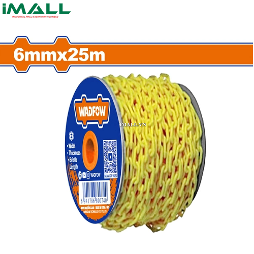 Dây xích nhựa PP 6mmx25m Wadfow WYJ6A06