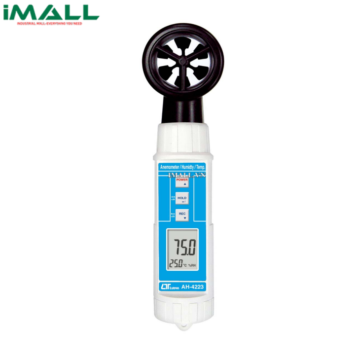 Máy đo tốc độ/nhiệt độ/độ ẩm/điểm sương LUTRON AH-4223 (0.4 ~ 30.0 m/s)