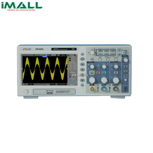 Máy hiện sóng số Saluki DSO2202 (200Mhz, 1GSa/s, 2 kênh)