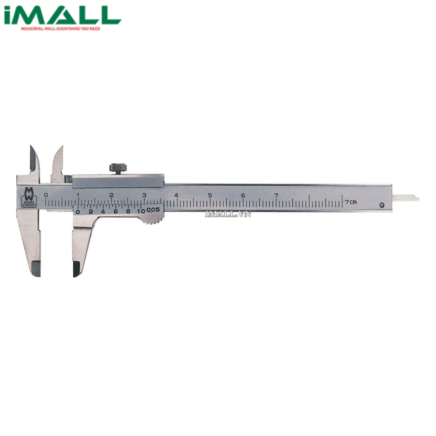 Thước cặp cơ khí (loại nhỏ) Moore & Wright MW110-07 (0-70mm / 0.05mm)