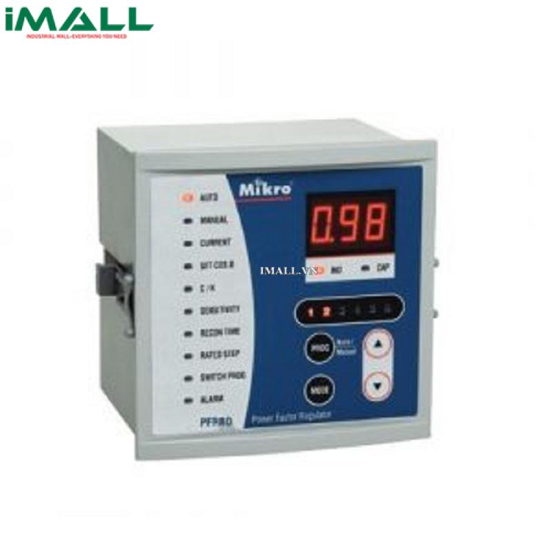 Bộ điều khiển tụ bù 8 cấp MIKRO PFR80-415-50 (144x144mm)
