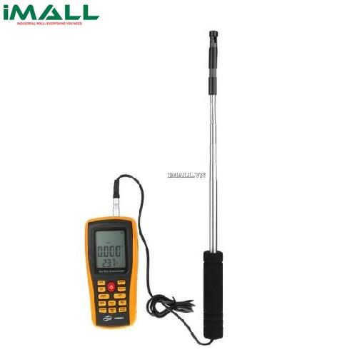 Máy đo tốc độ, lưu lượng, nhiệt độ gió dùng đầu dò nhỏ Total Meter GM8903