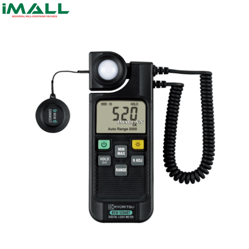 Máy đo cường độ ánh sáng KYORITSU KEW 5204BT (199,900 LUX)
